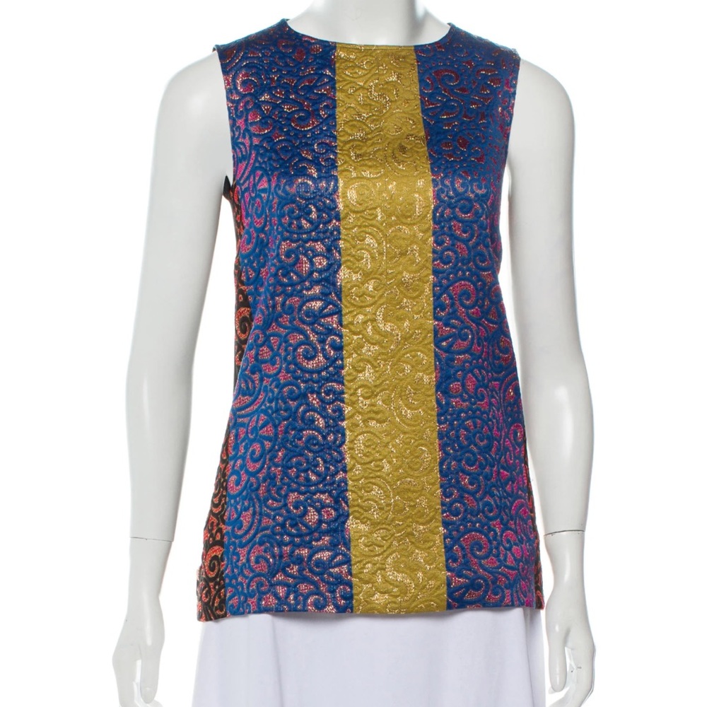 Derek Lam Floral Sleeveless Top